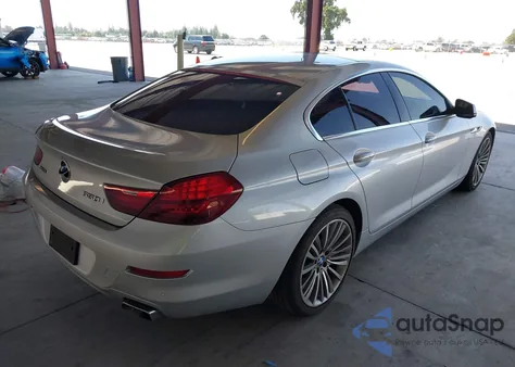 2013 BMW 650I Gran Coupe xDrive z USA, uszkodzony, nr VIN WBA6B4C50DDG67992